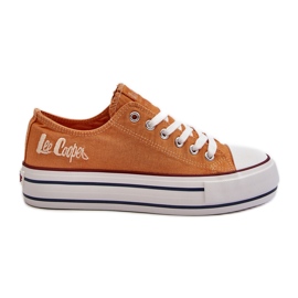 Sneakers dam med tjock sula Lee Cooper LCW-24-31-2216 Orange