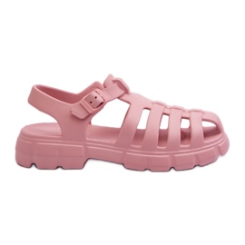 Kvinnors skum romerska sandaler Rosa Gasaria