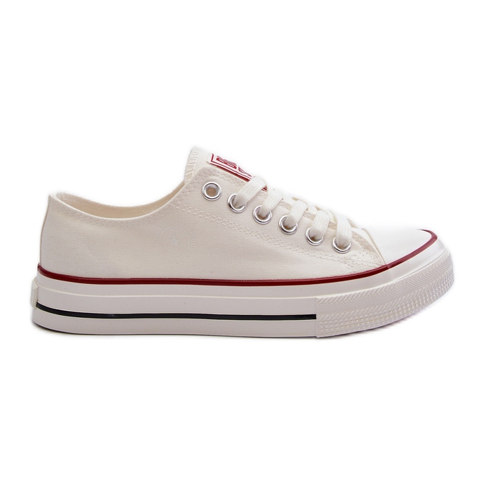 Låga sneakers för kvinnor Big Star NN274274 Vit