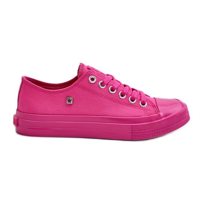 Klassiska damsneakers Big Star NN274290 Fuchsia rosa