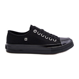 Klassiska damsneakers Big Star NN274284 Svart