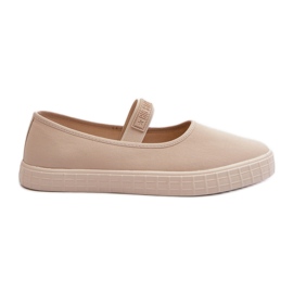 Sneakers dam Big Star NN274602 Beige