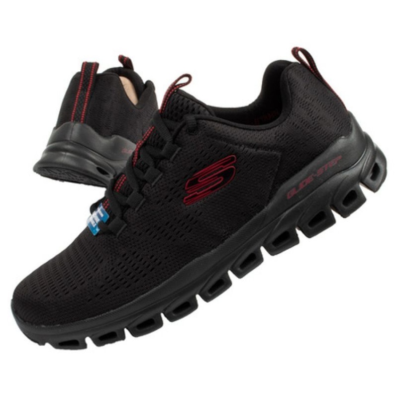 Skechers Glide 232136/BBK skor svart