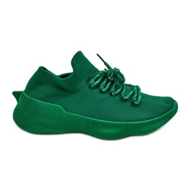 Slip-On Sportskor Dam Grön Juhitha