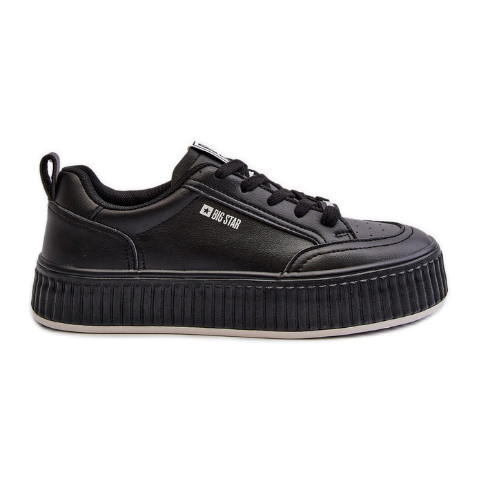 Platform Sneakers dam Big Star NN274255 Svart
