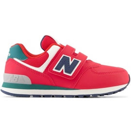 New Balance PV574CU skor röd
