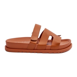 Klassiska Camel Molie flip-flops för kvinnor brun