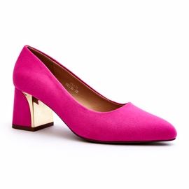 Seastar Fuchsia Stelloria pumps med hög klack rosa