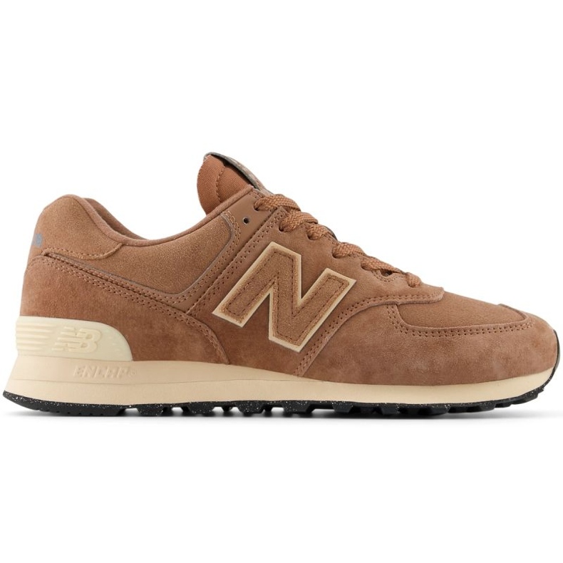 New Balance unisex U574LWG skor brun