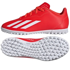 Adidas X Crazyfast Club Tf IF0708 fotbollsskor röd