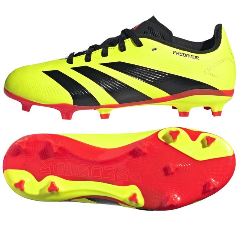 Adidas Predator League L Fg Jr IG7747 fotbollsskor gul