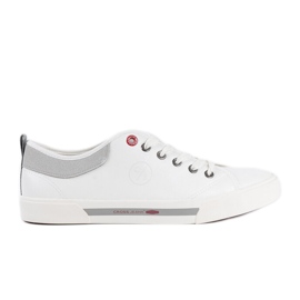 Vita Cross Jeans sneakers för män