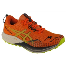 Asics Fuji Lite 4 M 1011B698-800 löparskor orange
