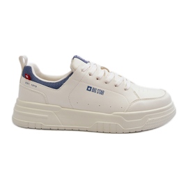 Herrsneakers Memory Foam System Big Star NN174150 Ljusbeige