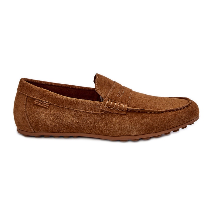 Mockasiner för män Big Star NN174226 Camel brun