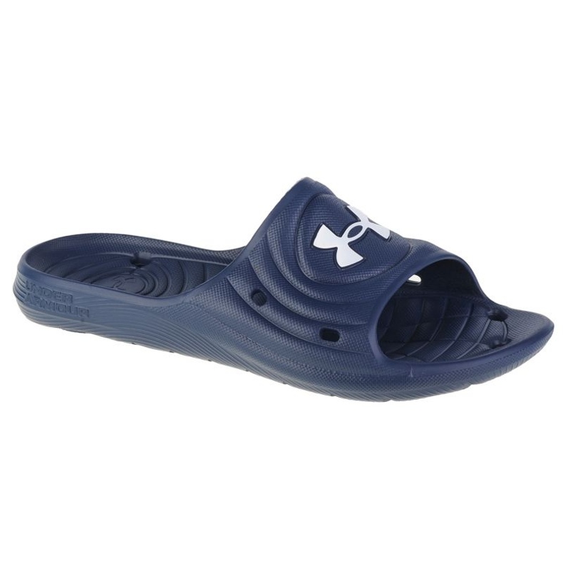 Herr under Armour Locker IV SL 3023758-401 Navy Blue Foam Slippers blå