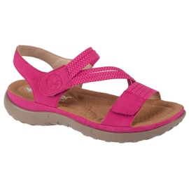 Rieker Sandaler W 64870-31 sandaler rosa