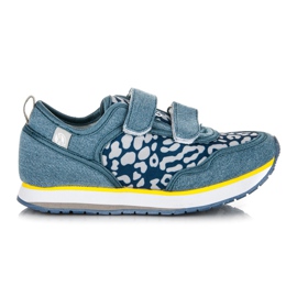 Kylie Denim sneakers blå