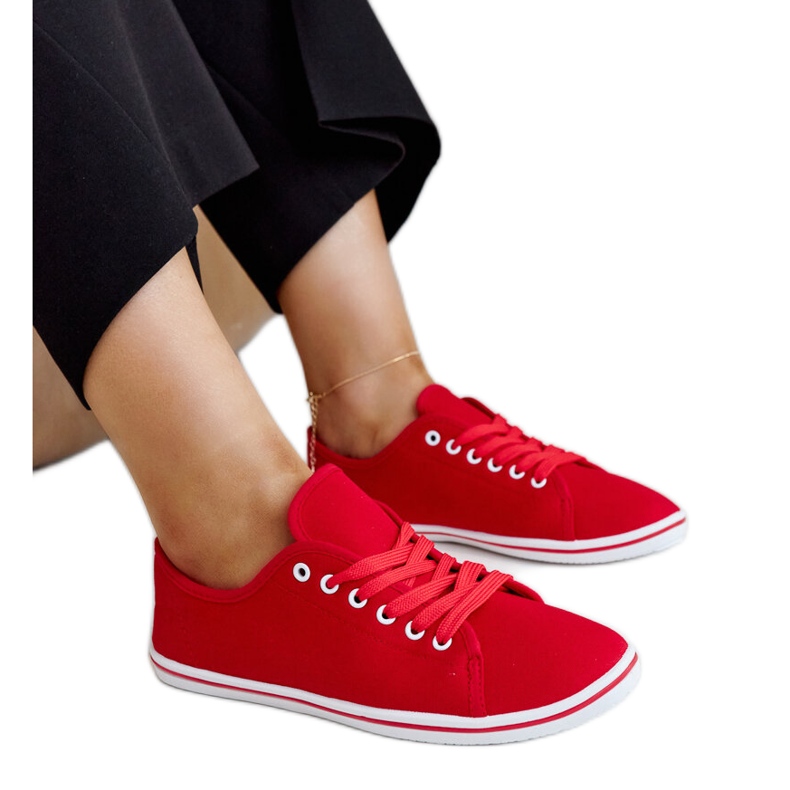 Röda klassiska Ramira sneakers