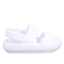 Rickett Vita sandaler i skum