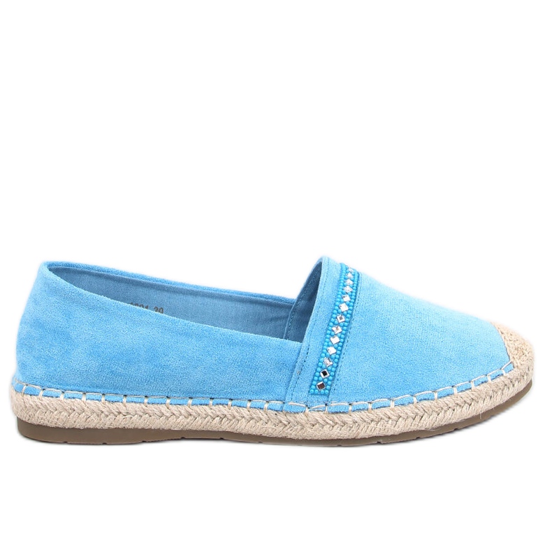 Etance Blue espadrillor för kvinnor blå