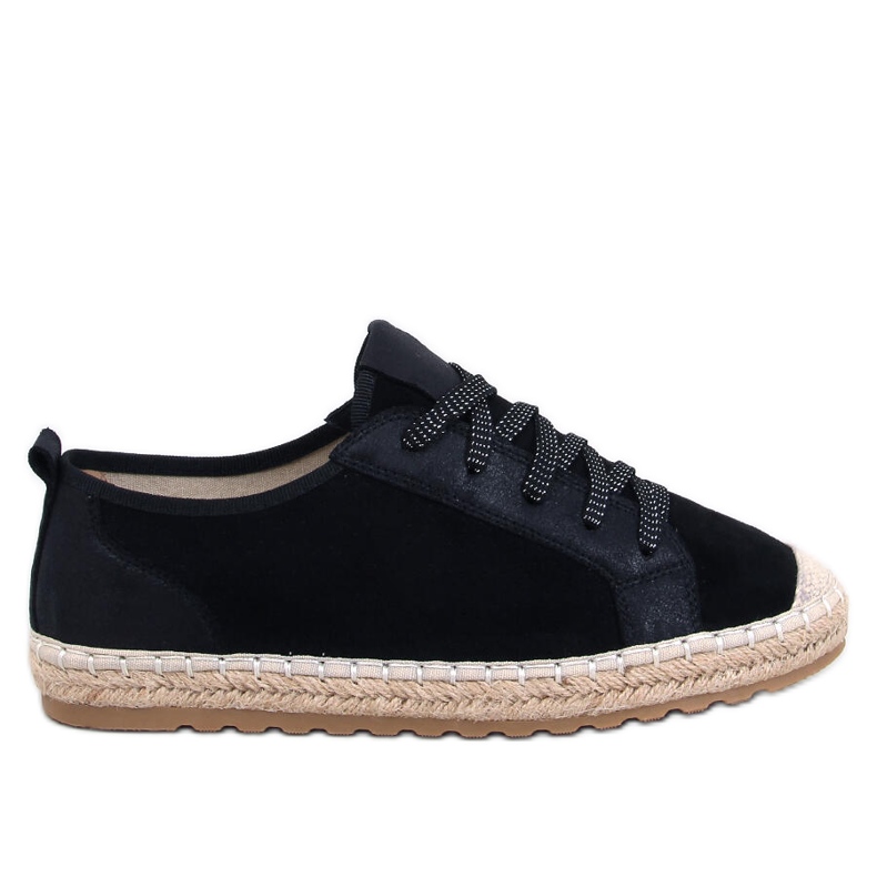 Felix Svarta espadrillesneakers