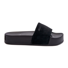 Flip-flops i mocka för kvinnor Big Star NN274A670 Svart