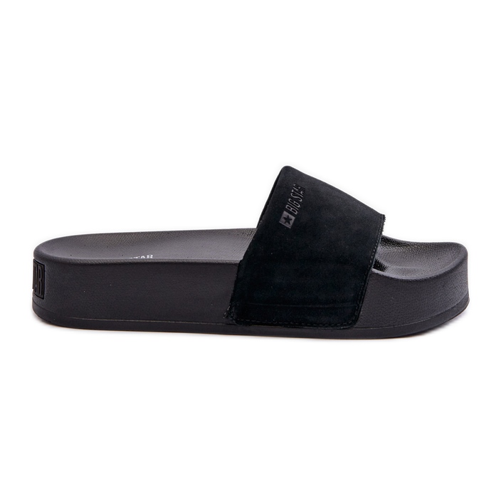 Flip-flops i mocka för kvinnor Big Star NN274A670 Svart