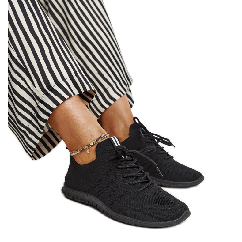 Svarta Shukornia sportsneakers