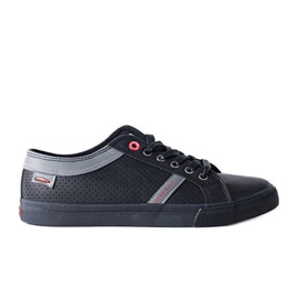 Svarta Cross Jeans sneakers för män