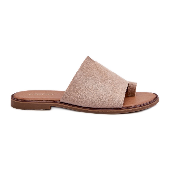 Mockaflip-flops för kvinnor Beige Amite