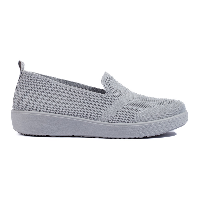 Grå slip-on sneakers