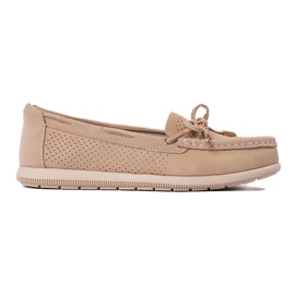 Goodin Beige loafers för damer