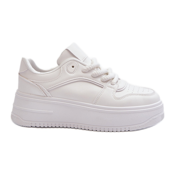 Platform Sneakers för kvinnor Eco Leather White Vhisper vit