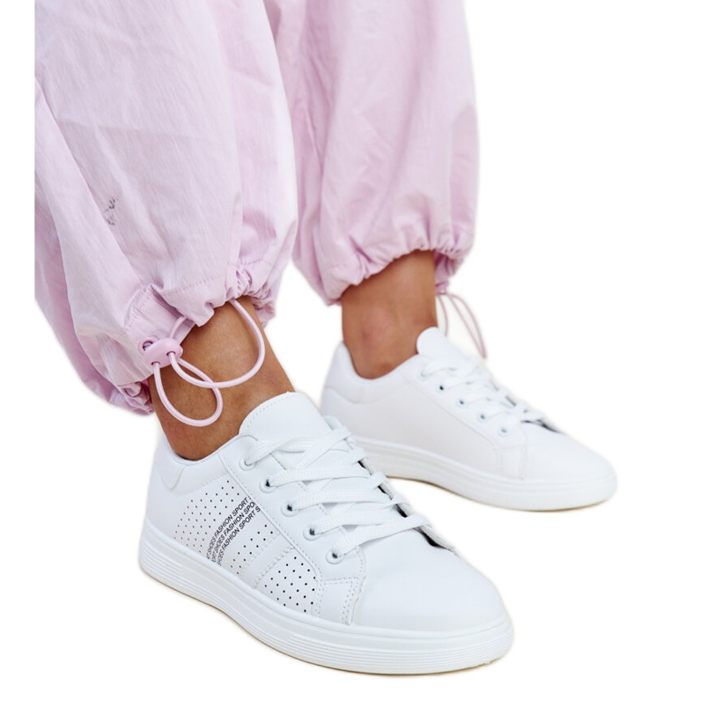 Vita Berdine eko läder sneakers