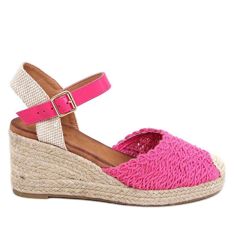 Morelli Fuchsia espadrillesandaler rosa