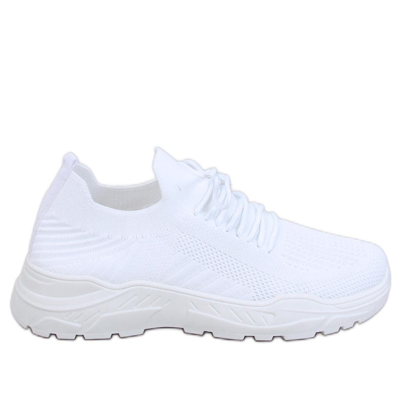 Jaussa White sock sportskor vit