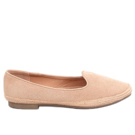 Ballot Camel espadrillor för kvinnor beige