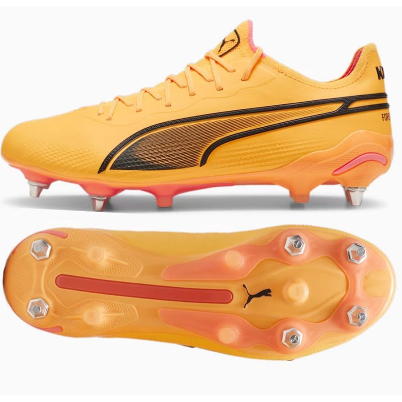 Puma King Ultimate MxSG 107562 04 skor orange