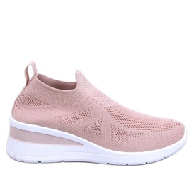 Bayol Pink sock wedge sneakers rosa