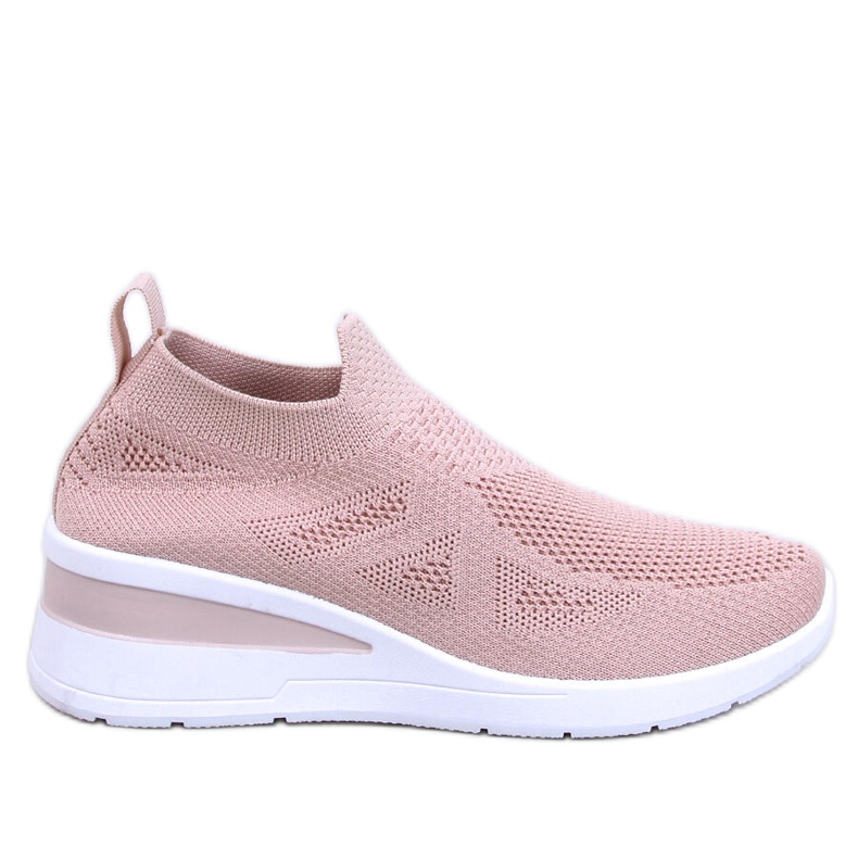 Bayol Pink sock wedge sneakers rosa