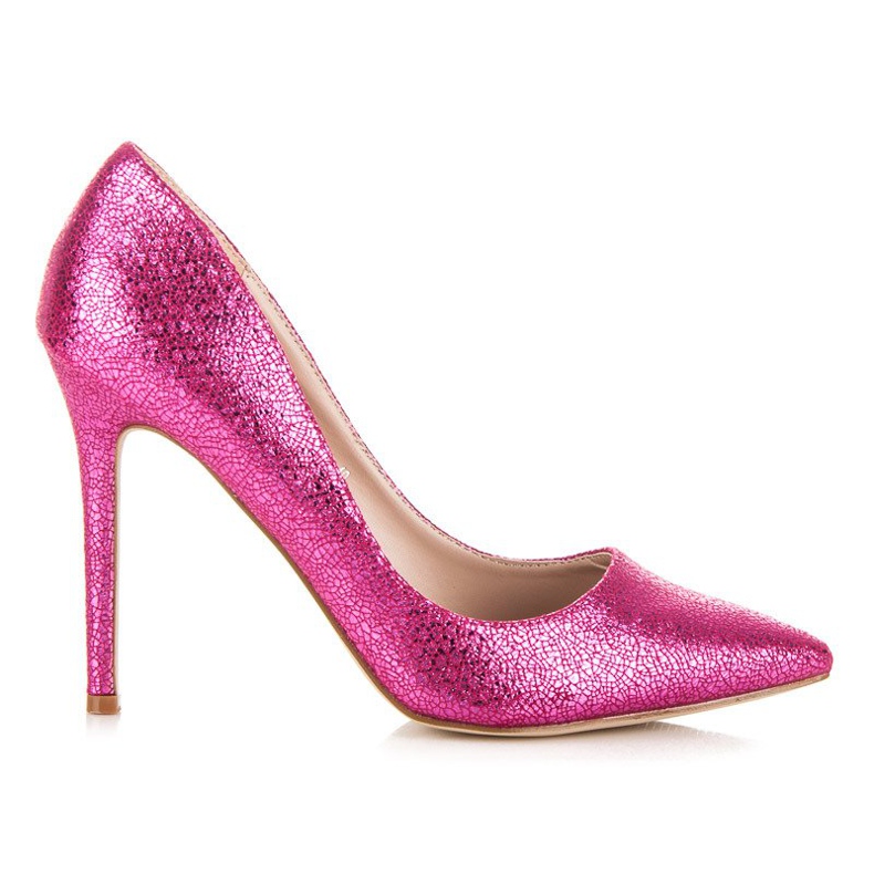 Super Mode Pink Sparkle pumps rosa