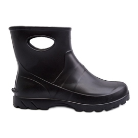 Vattentät Wellington Boots för män Garden 753 LEMIGO Svart