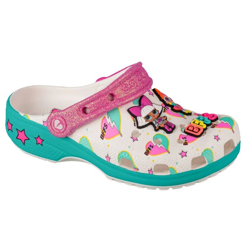 Crocs Lol Surprise Diva Girls Classic Clog 209466-100 vit