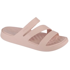 Crocs Getaway Strappy Sandal 209587-6UR flipflops beige