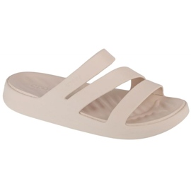 Crocs Getaway Strappy Sandal 209587-160 flipflops beige