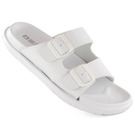 Big Star INT2004B flipflops i skum med spännen, vita