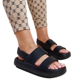 Svarta Attiana sandaler