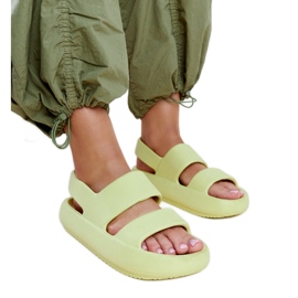 Gröna Attiana sandaler