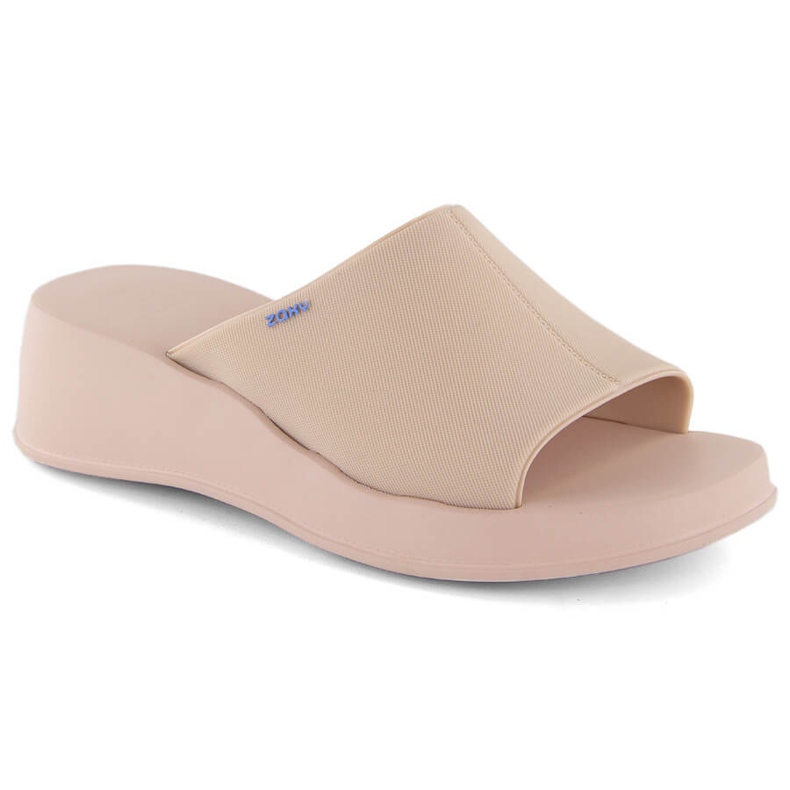 Bekväma kvinnors doftande nude wedge tofflor Zaxy LL285083 beige